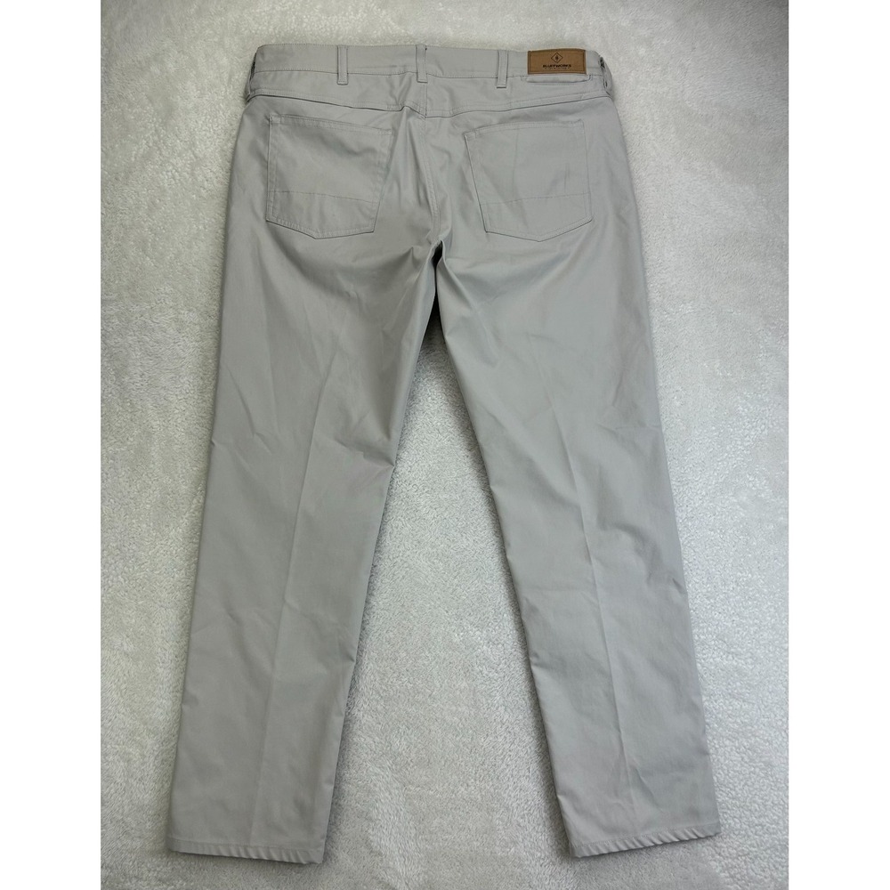 Bluffworks Ascender 5 Pocket Pants Mens 36x30 Gray Flat Front Stretch "Read" - Picture 2 of 15